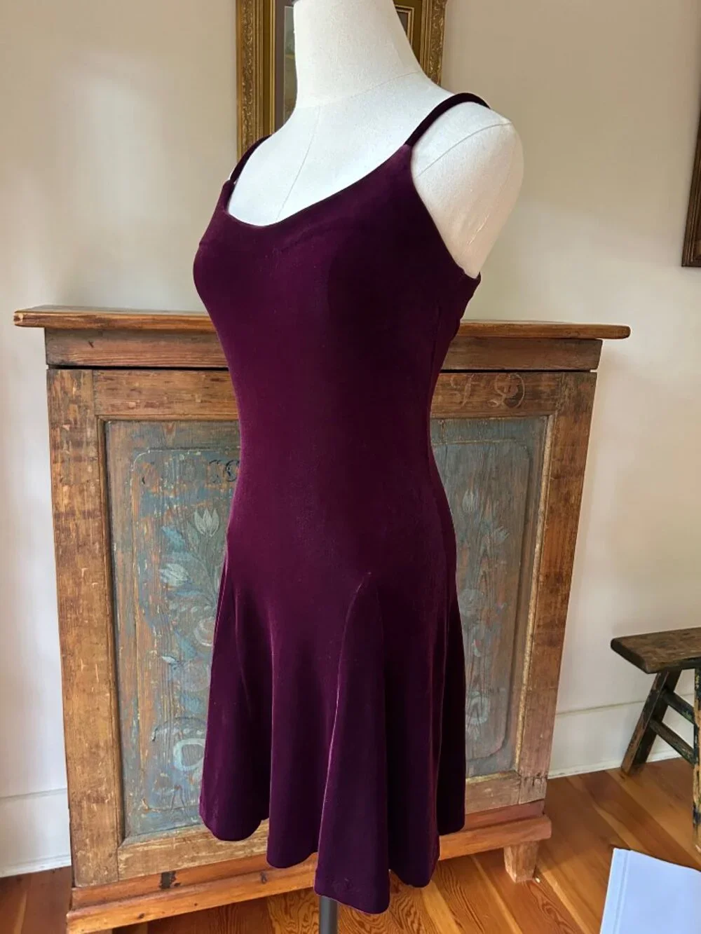 Vintage Betsey Johnson Mini Skater Dress - Picture 2 of 10